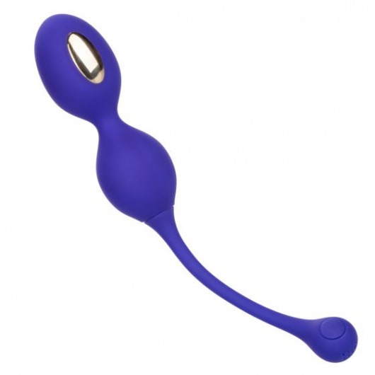 Фиолетовые виброшарики с электростимуляцией Impulse Intimate E-Stimulator Dual Kegel - California Exotic Novelties - купить с доставкой в Нижнем Новгороде