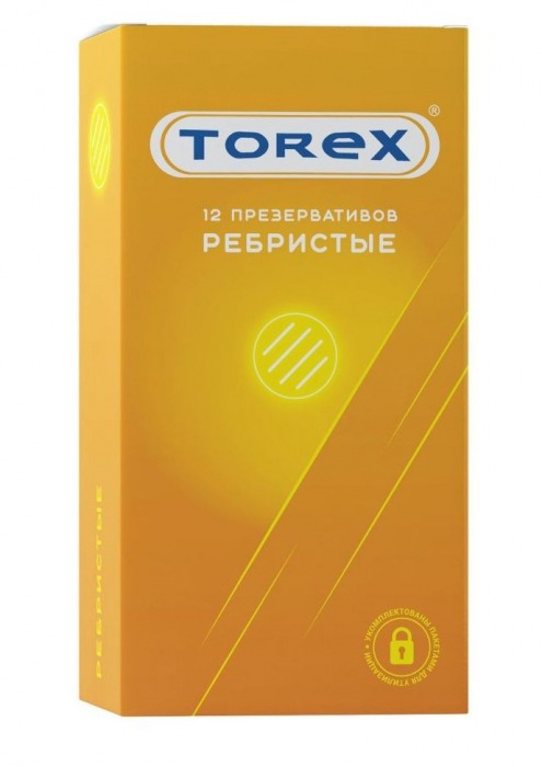 Текстурированные презервативы Torex  Ребристые  - 12 шт. - Torex - купить с доставкой в Нижнем Новгороде