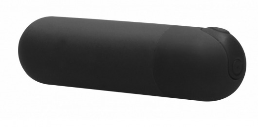 Черная перезаряжаемая вибропуля 7 Speed Rechargeable Bullet - 7,7 см. - Shots Media BV