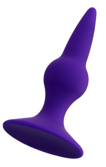Фиолетовая анальная втулка Klapsy - 10,5 см. - ToyFa