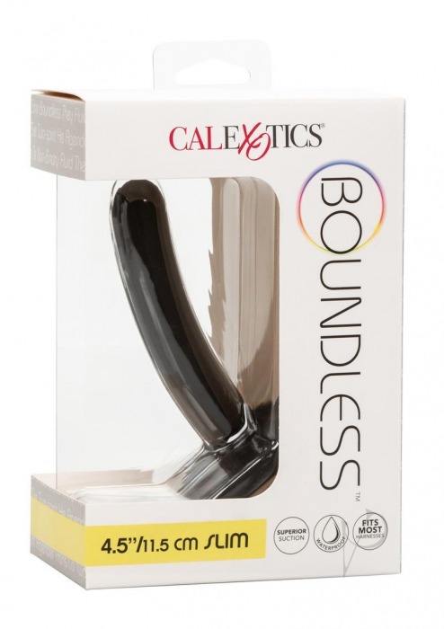 Черный анальный стимулятор 4.75” Slim Probe - 12 см. - California Exotic Novelties - купить с доставкой в Нижнем Новгороде