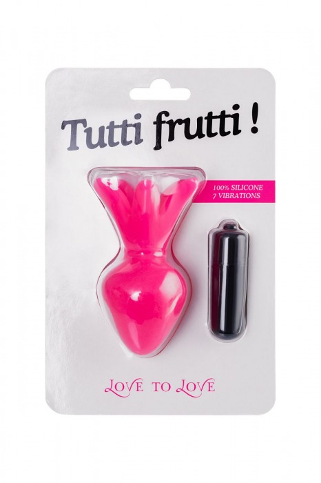 Анальная пробка-ягодка Tutti Frutti - 8,5 см. - Love to Love