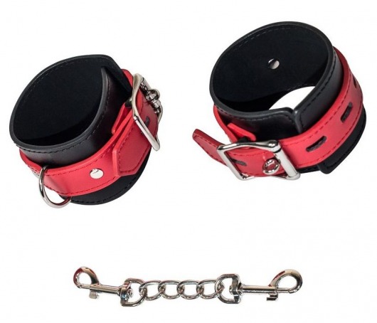 Черно-красные наручники Prelude - Lola Games - купить с доставкой в Нижнем Новгороде