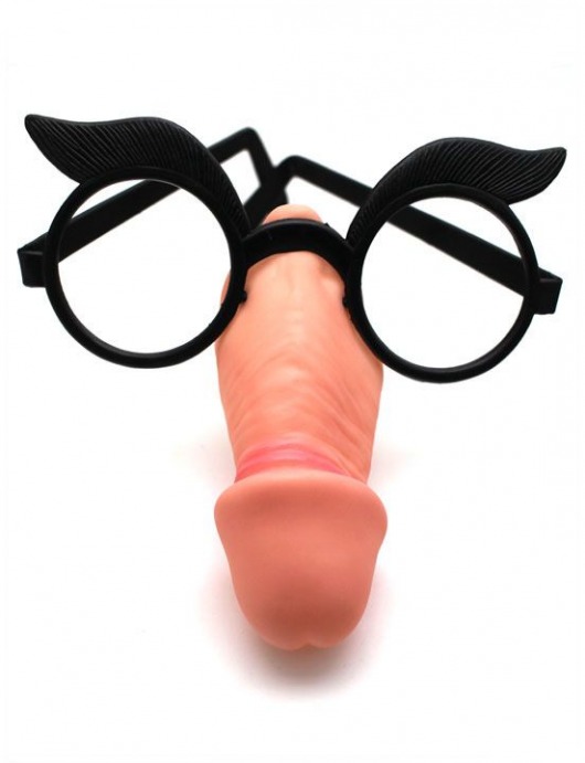 Пластиковые очки с шалуном вместо носа - Play Star купить с доставкой