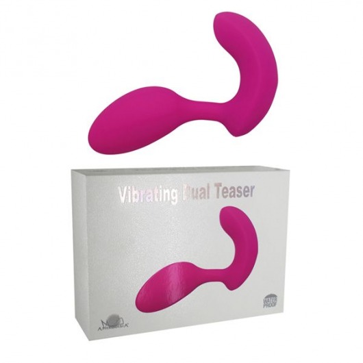 Розовый вибратор Vibrating Dual Teaser - Howells