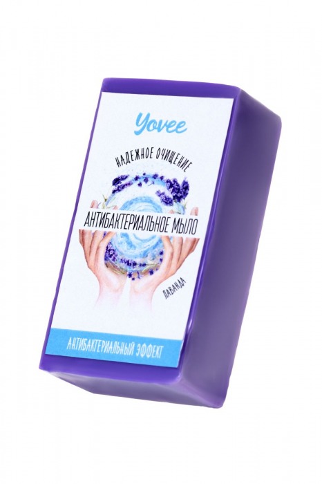Антибактериальное мыло с ароматом лаванды - 80 гр. -  - Магазин феромонов в Нижнем Новгороде
