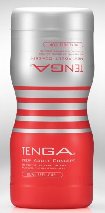 Мастурбатор TENGA Dual Sensation Cup - Tenga - в Нижнем Новгороде купить с доставкой