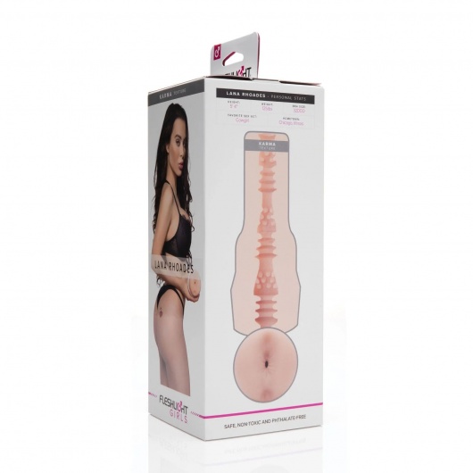 Мастурбатор-анус Fleshlight Girls - Lana Rhoades Karma - Fleshlight - в Нижнем Новгороде купить с доставкой