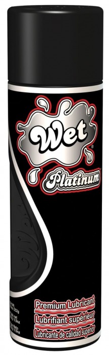 Гель-лубрикант на силиконовой основе Wet Platinum - 265 мл. - Wet International Inc. - купить с доставкой в Нижнем Новгороде