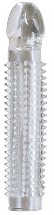 Прозрачная насадка на пенис Tailor Made Crystal с шипами - Orion - в Нижнем Новгороде купить с доставкой