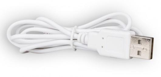Белый магнитный кабель для зарядки Saisfyer USB Charging Cable - Satisfyer - купить с доставкой в Нижнем Новгороде
