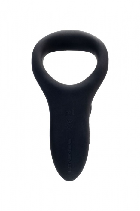 Черное эрекционное кольцо Lovense Diamo - Lovense - в Нижнем Новгороде купить с доставкой