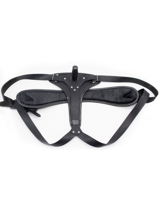 Реалистичный страпон Woman Midi с вагинальной пробкой - 19 см. - LOVETOY (А-Полимер) - купить с доставкой в Нижнем Новгороде