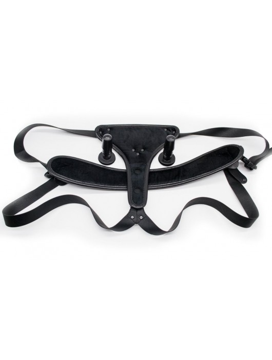 Реалистичный страпон Woman Midi с вагинальной пробкой - 19 см. - LOVETOY (А-Полимер) - купить с доставкой в Нижнем Новгороде