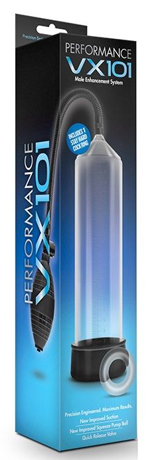 Прозрачная вакуумная помпа VX101 Male Enhancement Pump - Blush Novelties - в Нижнем Новгороде купить с доставкой