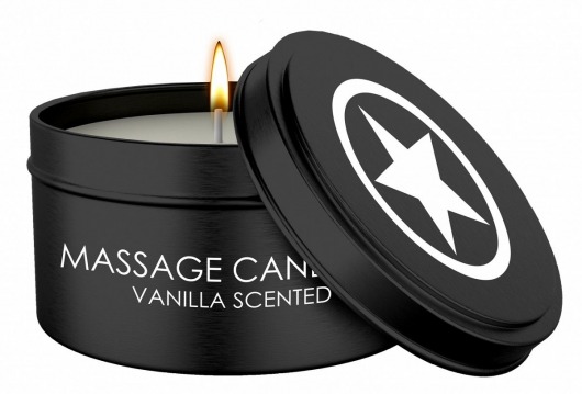 Массажная свеча с ароматом ванили Massage Candle - Shots Media BV - купить с доставкой в Нижнем Новгороде