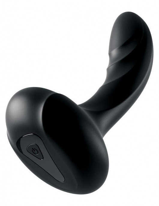 Черный массажер простаты Ultimate Silicone P-Spot Massager - 13,9 см. - Pipedream - в Нижнем Новгороде купить с доставкой