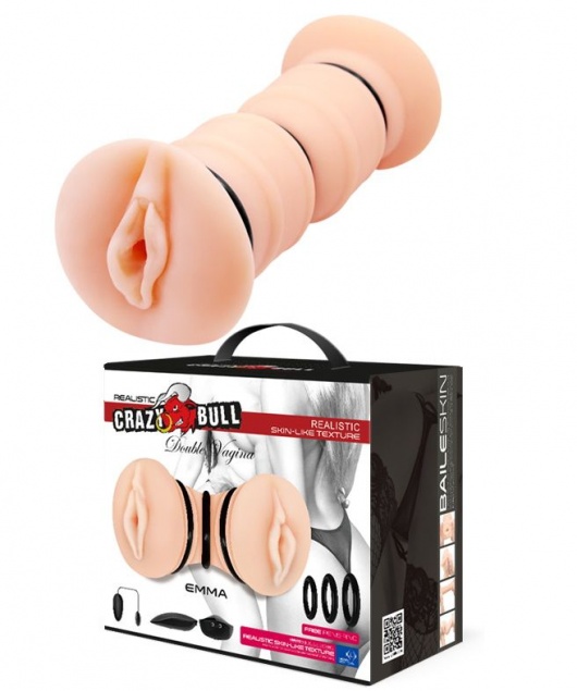 Телесный вибромастурбатор-вагина Michelle - Baile - в Нижнем Новгороде купить с доставкой