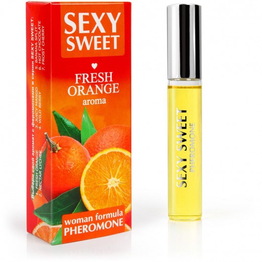 Парфюм для тела с феромонами Sexy Sweet с ароматом апельсина - 10 мл. -  - Магазин феромонов в Нижнем Новгороде
