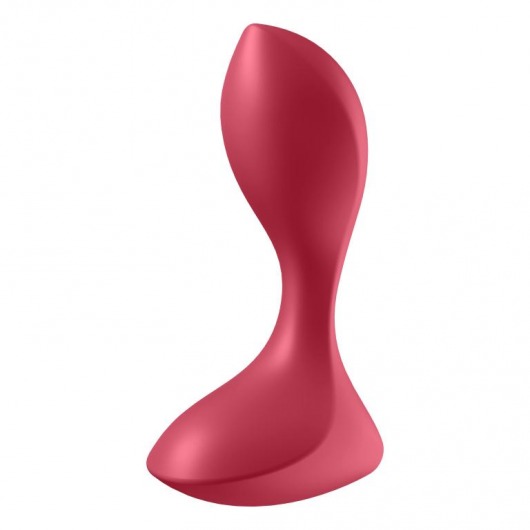 Красный вибромассажёр простаты Satisfyer Backdoor Lover - 14 см. - Satisfyer - в Нижнем Новгороде купить с доставкой