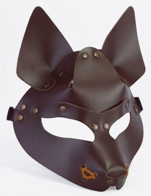Коричневая маска Wolf - Sitabella - купить с доставкой в Нижнем Новгороде