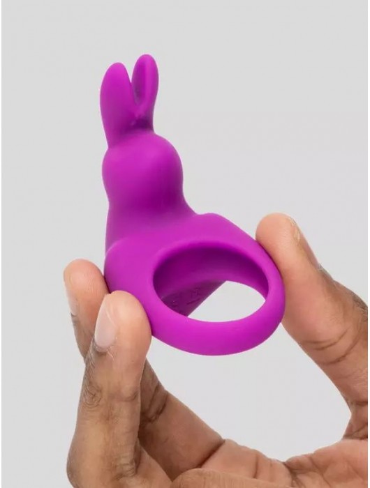 Фиолетовое эрекционное виброкольцо Happy Rabbit Cock Ring Kit - Happy Rabbit - в Нижнем Новгороде купить с доставкой