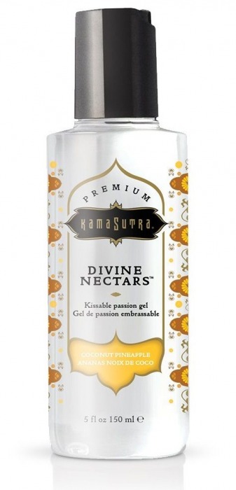 Гель-лубрикант на водной основе Divine Nectars Vanilla с ароматом ванили - 150 мл. - Kama Sutra - купить с доставкой в Нижнем Новгороде