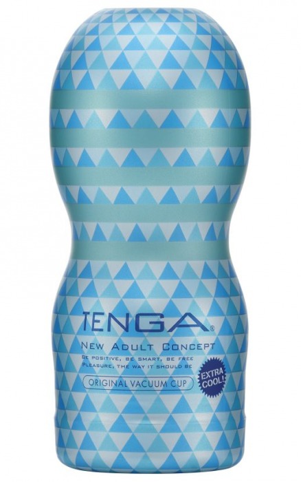 Мастурбатор с охлаждающей смазкой TENGA Original Vacuum Cup Extra Cool - Tenga - в Нижнем Новгороде купить с доставкой
