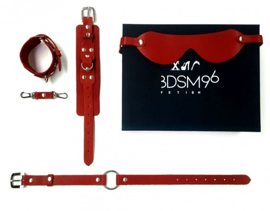 БДСМ-набор в красном цвете  Госпожа - BDSM96 - купить с доставкой в Нижнем Новгороде