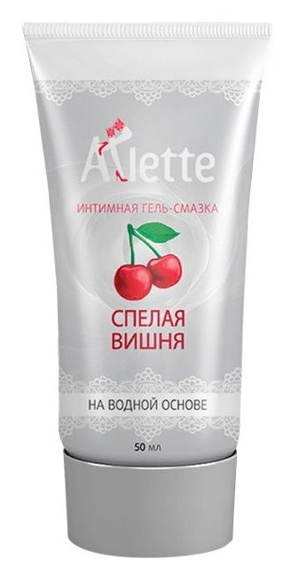 Интимная гель-смазка на водной основе Arlette  Спелая вишня  - 50 мл. - Arlette - купить с доставкой в Нижнем Новгороде