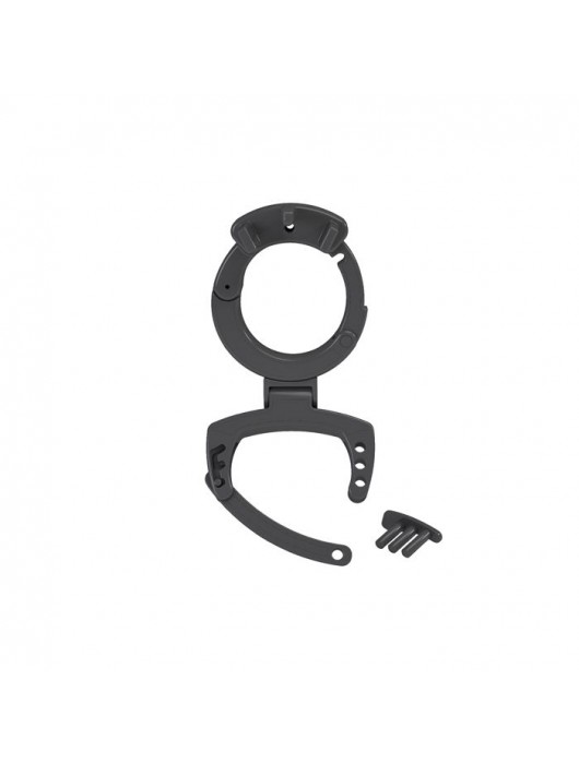 Кольцо с зажимом для мошонки для пояса верности Pubic Enemy - MyStim - купить с доставкой в Нижнем Новгороде