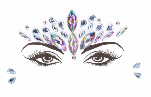 Украшение на лицо Dazzling Crowned Face - Shots Media BV купить с доставкой