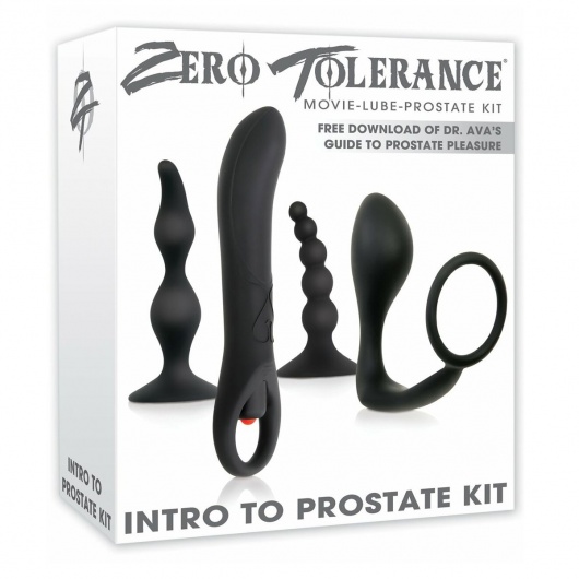 Набор стимуляторов простаты Intro To Prostate Kit - Zero Tolerance - в Нижнем Новгороде купить с доставкой