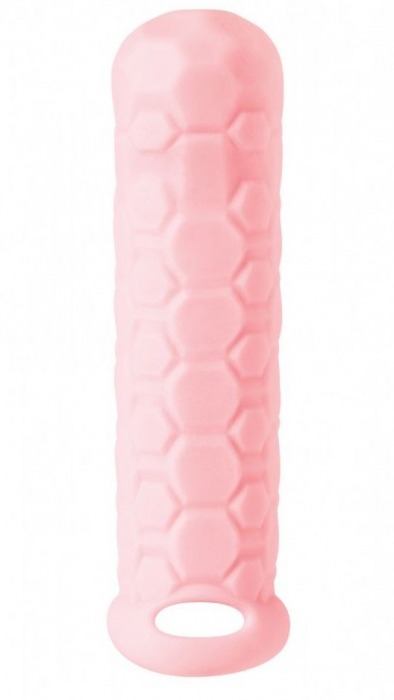 Розовый фаллоудлинитель Homme Long - 15,5 см. - Lola Games - в Нижнем Новгороде купить с доставкой
