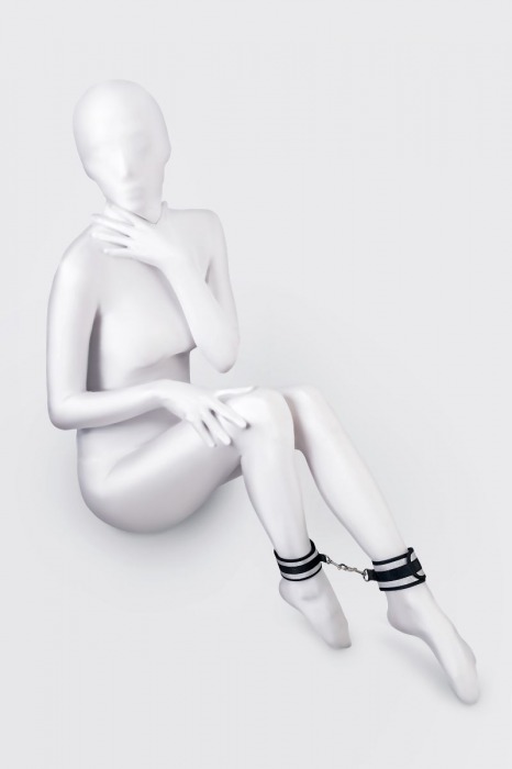 Серебристо-черные оковы Anonymo - ToyFa - купить с доставкой в Нижнем Новгороде