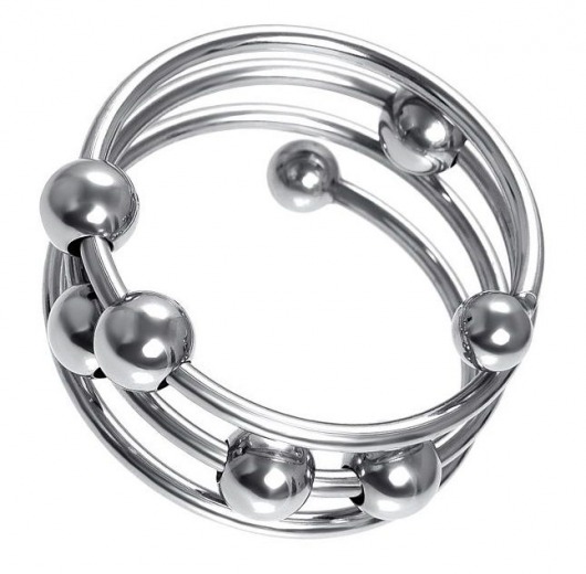 Большое металлическое кольцо под головку пениса - ToyFa - купить с доставкой в Нижнем Новгороде