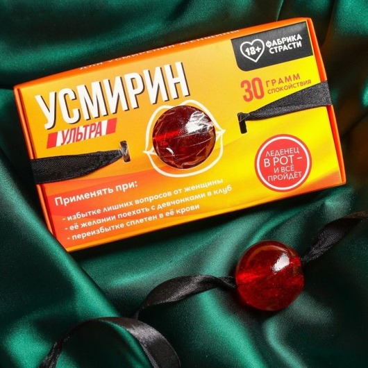 Леденец-кляп «Усмирин» со вкусом клубники со сливками - 30 гр. - Сима-Ленд - купить с доставкой в Нижнем Новгороде
