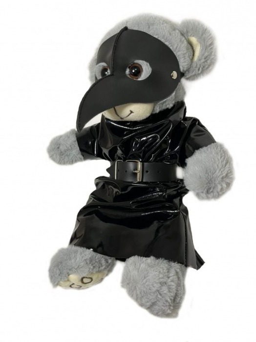 Плюшевый БДСМ-мишка в костюме чумного доктора - БДСМ Арсенал - купить с доставкой в Нижнем Новгороде