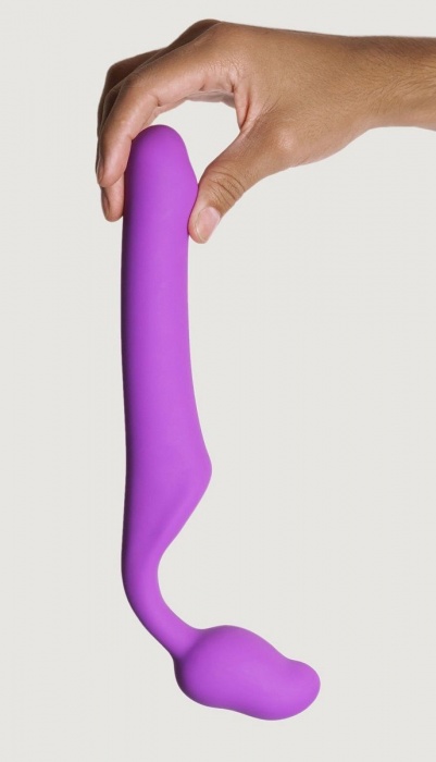 Лиловый безремневой страпон Queens M - Adrien Lastic - купить с доставкой в Нижнем Новгороде