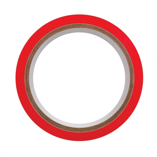 Красная лента для бондажа Red Bondage Tape - 20 м. - Evolved - купить с доставкой в Нижнем Новгороде