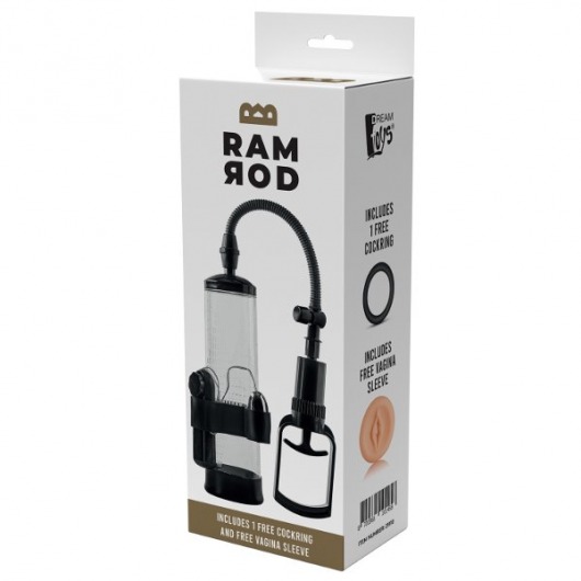 Прозрачная вакуумная помпа с вибрацией Vibrating Penis Pump - Dream Toys - в Нижнем Новгороде купить с доставкой