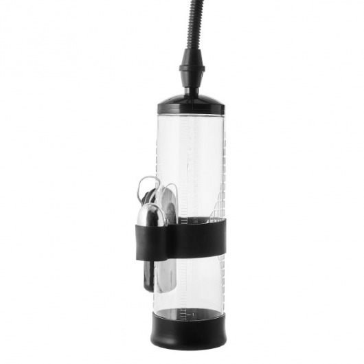 Прозрачная вакуумная помпа с вибрацией Vibrating Penis Pump - Dream Toys - в Нижнем Новгороде купить с доставкой