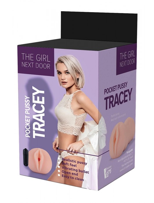 Телесный мастурбатор-вагина Tracey - Dream Toys - в Нижнем Новгороде купить с доставкой