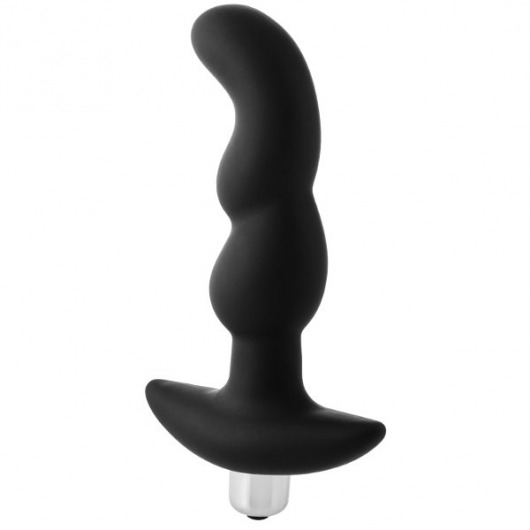 Черная вибропробка для простаты FantASStic Vibrating Prostate Plug - 14,5 см. - Dream Toys - в Нижнем Новгороде купить с доставкой