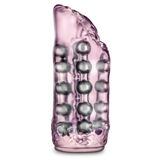 Розовый мастурбатор-вагина со стимулирующими бусинами Super Stroker - Blush Novelties - в Нижнем Новгороде купить с доставкой