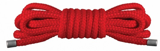 Красная нейлоновая верёвка для бандажа Japanese Mini - 1,5 м. - Shots Media BV - купить с доставкой в Нижнем Новгороде