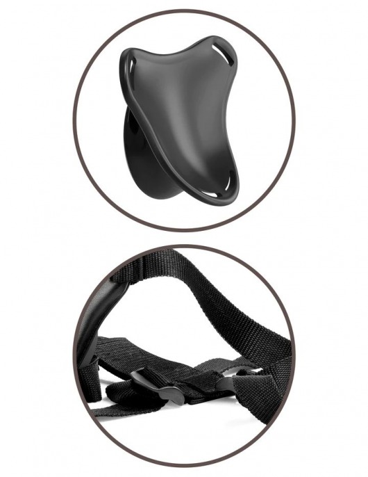 Трусы для фиксации насадок с присоской Beginner s Body Dock Strap-On Harness - Pipedream - купить с доставкой в Нижнем Новгороде