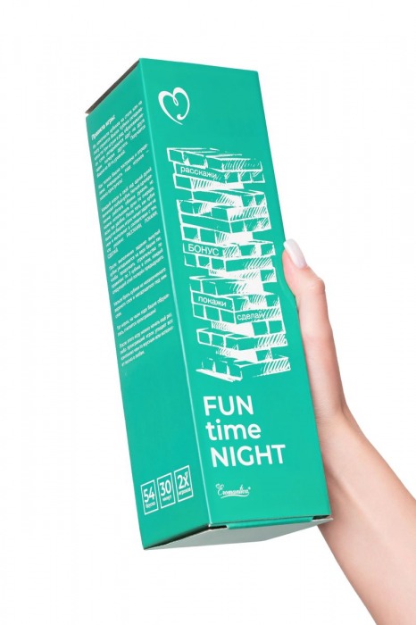 Игра для компании Fun time night - Eromantica - купить с доставкой в Нижнем Новгороде