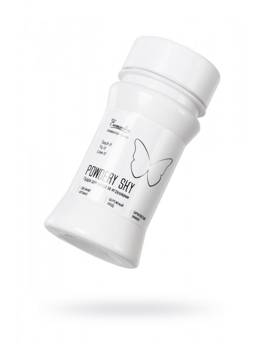 Пудра для ухода за игрушками Powdery Sky с ароматом мяты - 40 гр. - Eromantica - купить с доставкой в Нижнем Новгороде