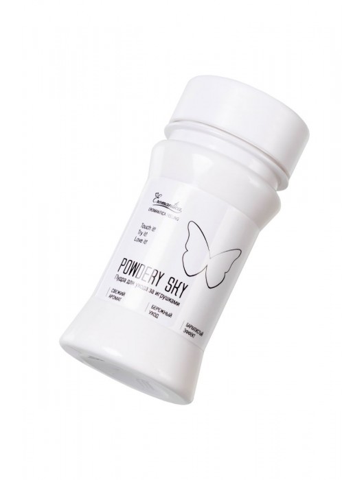 Пудра для ухода за игрушками Powdery Sky с ароматом мяты - 40 гр. - Eromantica - купить с доставкой в Нижнем Новгороде